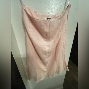 Linen Lauren by Ralph Lauren A-line Skirt